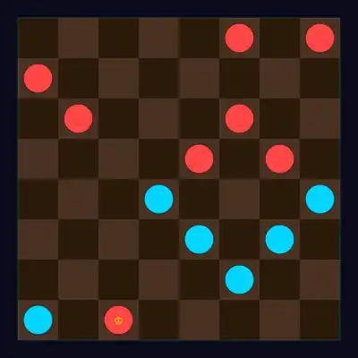 跳棋 vs AI