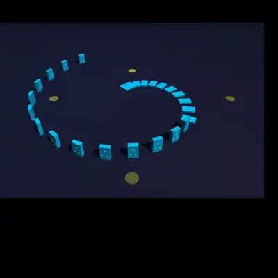 ドミノ倒し 無料ブラウザ3Dゲーム - Casual Gamer